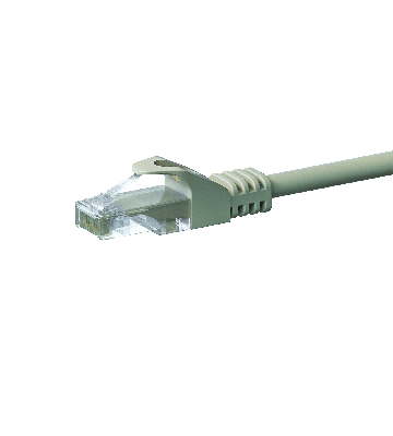Kabel krosowy UTP CAT5e 1,50 m szary - 100% miedź