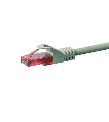 Kabel krosowy UTP CAT6 7,5 m szary - 100% miedź