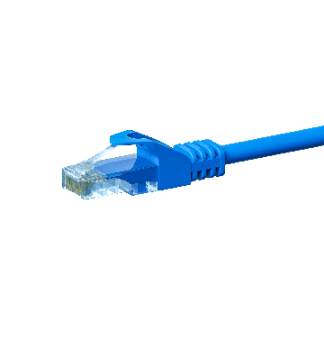 Kabel krosowy UTP CAT5e 3m niebieski - CCA