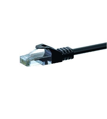 Kabel krosowy UTP CAT6 20m czarny - CCA