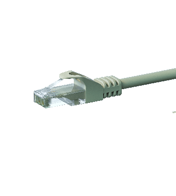 Kabel krosowy UTP CAT6 3m szary - CCA