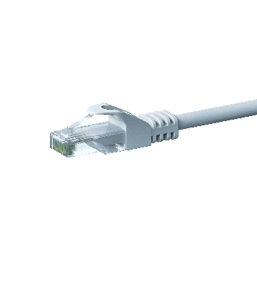 Kabel krosowy UTP CAT6 7,50 m biały - CCA