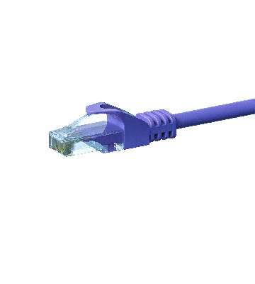 Kabel krosowy UTP CAT6 20m fioletowy - CCA