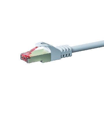 Kabel krosowy CAT6 S/FTP (PIMF) 20m biały 