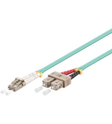 Kabel światłowodowy LC-SC OM3 1m