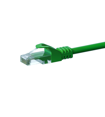 Kabel krosowy UTP CAT6 5m zielony - CCA