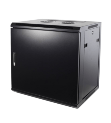 Szafka ścienna 9U z drzwiami metalowymi 600x600x500mm (szer. x gł. x wys.)
