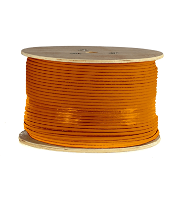Kabel DANICOM CAT7 100% miedź S/FTP 305m na rolce sztywny - LSZH (Cca)