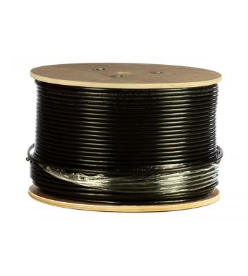 Kabel zewnętrzny DANICOM CAT6 FTP 305 m, sztywny w rolce - PE (Fca)