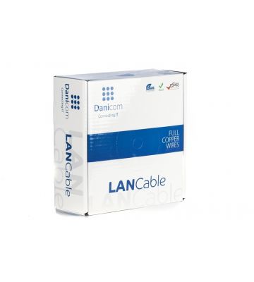 DANICOM CAT6 UTP 50m kabel na rolce elastyczny - PVC (Fca)