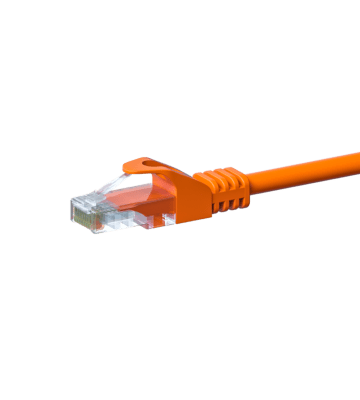 Kabel krosowy UTP CAT5e 5m pomarańczowy - CCA