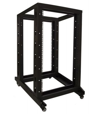 Stojak na przekaźniki 22U na kółkach 600x800x1200mm (szer. x gł. x wys.)