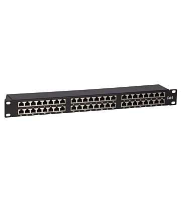 Panel krosowy FTP CAT6 - 48 portów