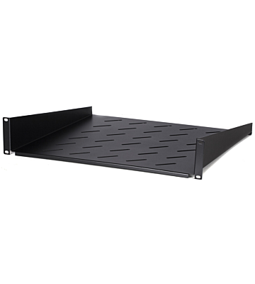 Półka 2U do szafek ściennych o głębokości 600 mm - głębokość 450 mm (maks. 12 kg)