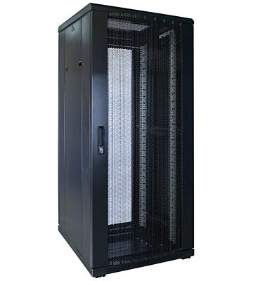 Szafa serwerowa 27U z drzwiami perforowanymi 600x600x1400mm (szer. x gł. x wys.)