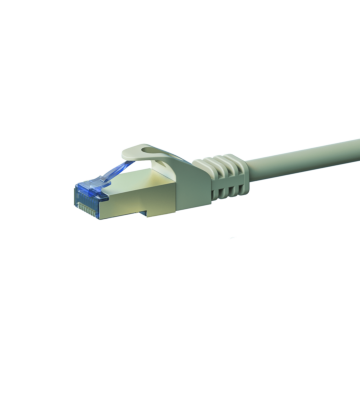 Kabel krosowy CAT6a S/FTP (PIMF) 2m szary