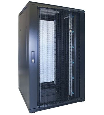 Szafa serwerowa 27U z drzwiami perforowanymi 800x800x1400mm (szer. x gł. x wys.)