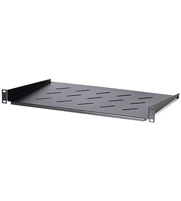 Półka 1U do szafek ściennych o głębokości 450 mm - głębokość 300 mm (maks. 8 kg)