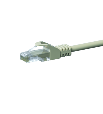 Kabel krosowy UTP CAT5e 0,25 m szary - CCA