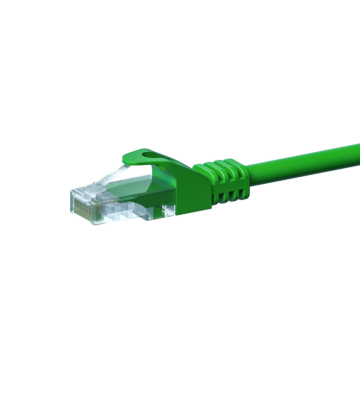 Kabel krosowy UTP CAT5e 0,50 m zielony - CCA