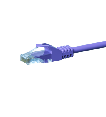 Kabel krosowy UTP CAT5e 3m fioletowy - CCA