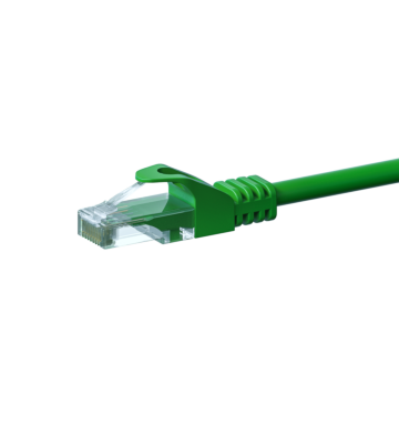 Kabel krosowy UTP CAT6 0,50m zielony - CCA