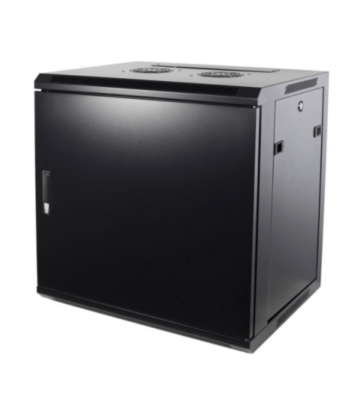Szafka ścienna 9U z drzwiami metalowymi 600x450x500mm (szer. x gł. x wys.)