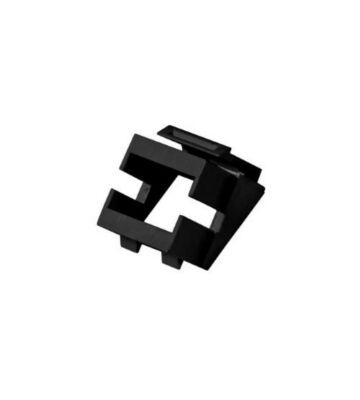 Czarny adapter Keystone