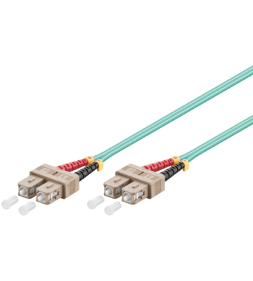 Kabel światłowodowy SC-SC OM3 0,50m