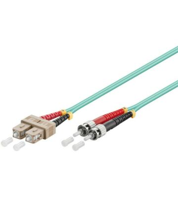 Kabel światłowodowy SC-ST OM3 1m