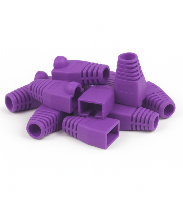 DANICOM Dźwigar kablowy RJ45 fioletowy - 10 sztuk