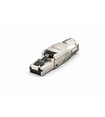 Złącze RJ45 DANICOM S/FTP CAT8 bez użycia narzędzi – do rdzenia stałego