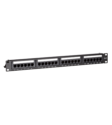 Panel krosowy CAT6 UTP - 24 porty
