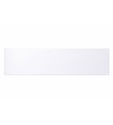 Panel osłonowy 19 cali - 3U biały