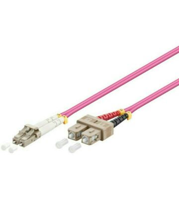 Kabel światłowodowy LC-SC OM4 0,50m