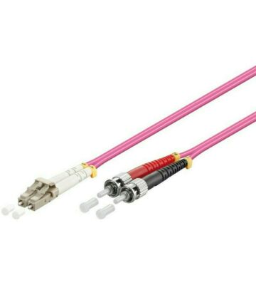 Kabel światłowodowy LC-ST OM4 15m