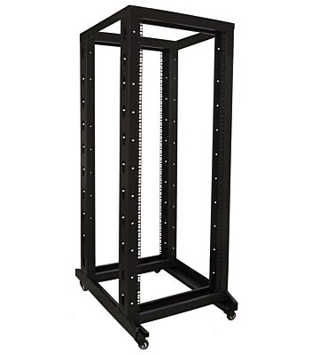 Stojak na przekaźniki 32U na kółkach 600x800x1600mm (szer. x gł. x wys.)