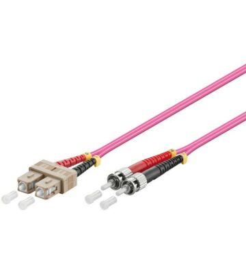 Kabel światłowodowy SC-ST OM4 5m