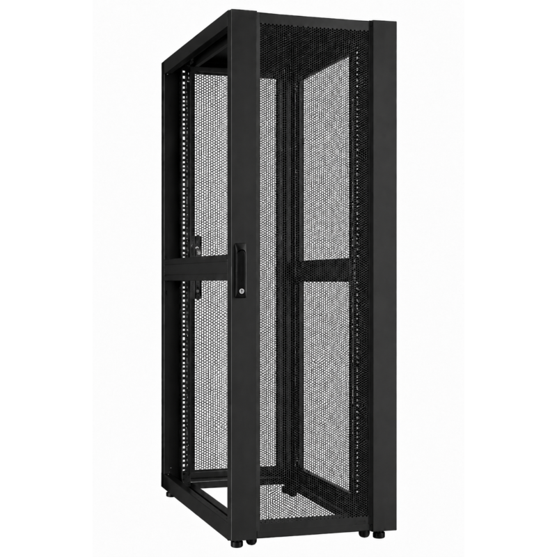 Szafa serwerowa Datacenter 48U z drzwiami perforowanymi 800x1200x2250mm (szer. x gł. x wys.)