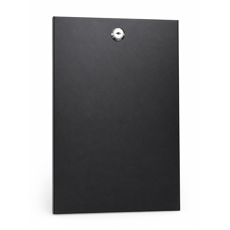 Panel boczny 12U do szaf serwerowych 10" - głębokość 310 mm z zamkiem