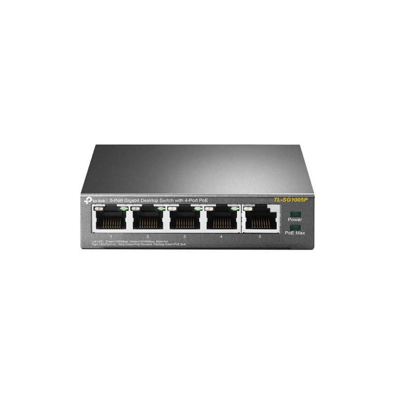 TP-Link 5-portowy przełącznik PoE SG1005 niezarządzany