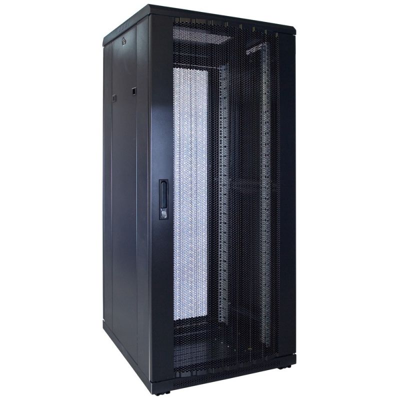 Szafa serwerowa 27U z drzwiami perforowanymi 600x600x1400mm (szer. x gł. x wys.)