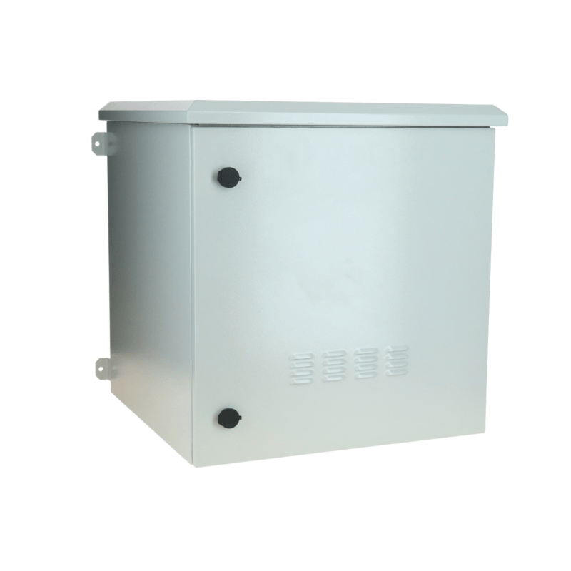 Szafka ścienna zewnętrzna 12U IP55 - 600x600x635mm (szer. x gł. x wys.)