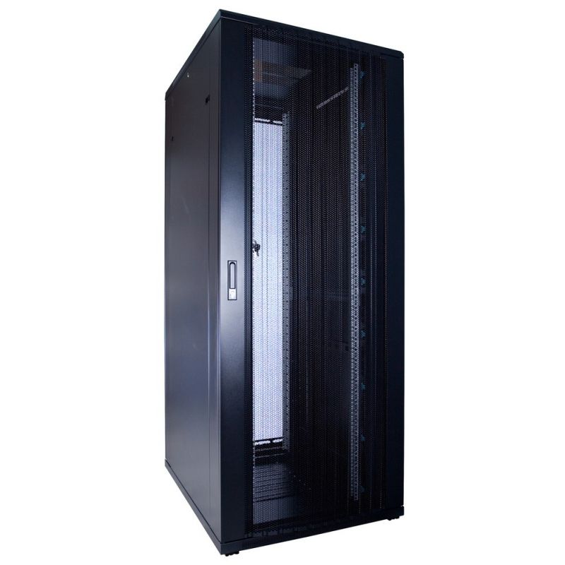 Szafa serwerowa 42U z drzwiami perforowanymi 800x1000x2000mm (szer. x gł. x wys.)