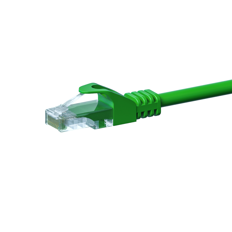 Kabel krosowy UTP CAT5e 2m zielony - CCA