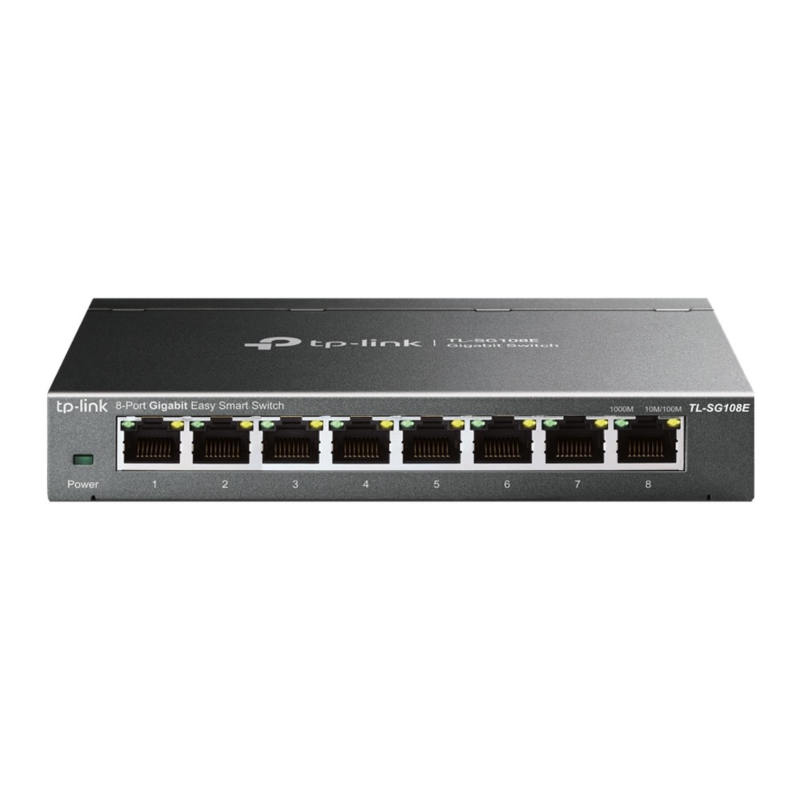 Niezarządzalny inteligentny przełącznik TP-Link 8-portowy SG108