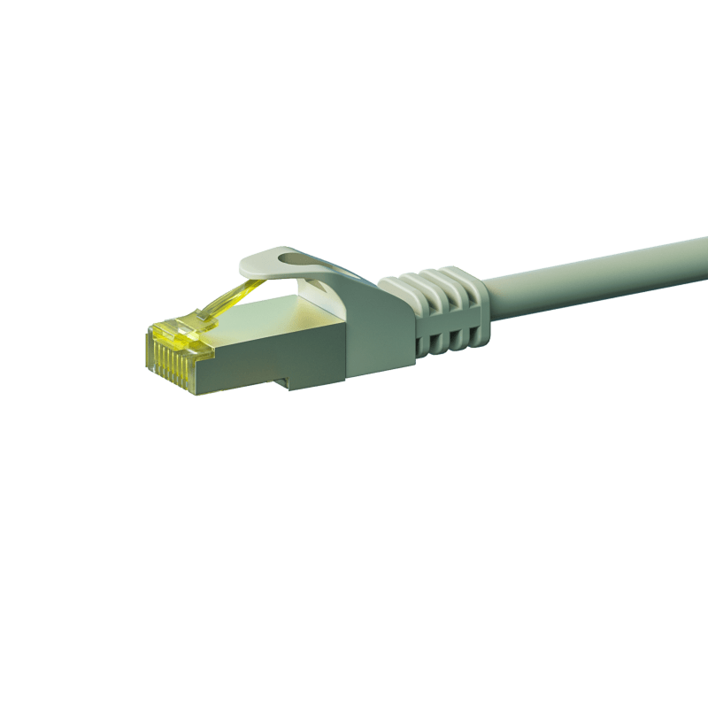 Kabel krosowy Cat7 S/FTP (PIMF) 3m szary