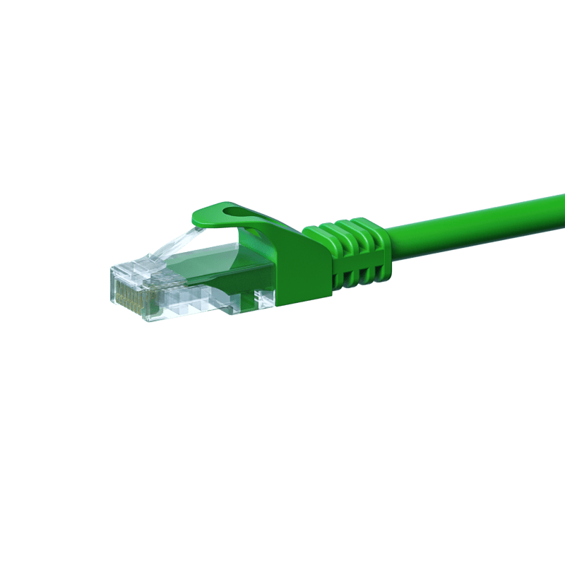Kabel krosowy UTP CAT5e 10m zielony - CCA