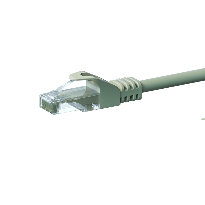 Kabel krosowy UTP CAT6 3m szary - CCA