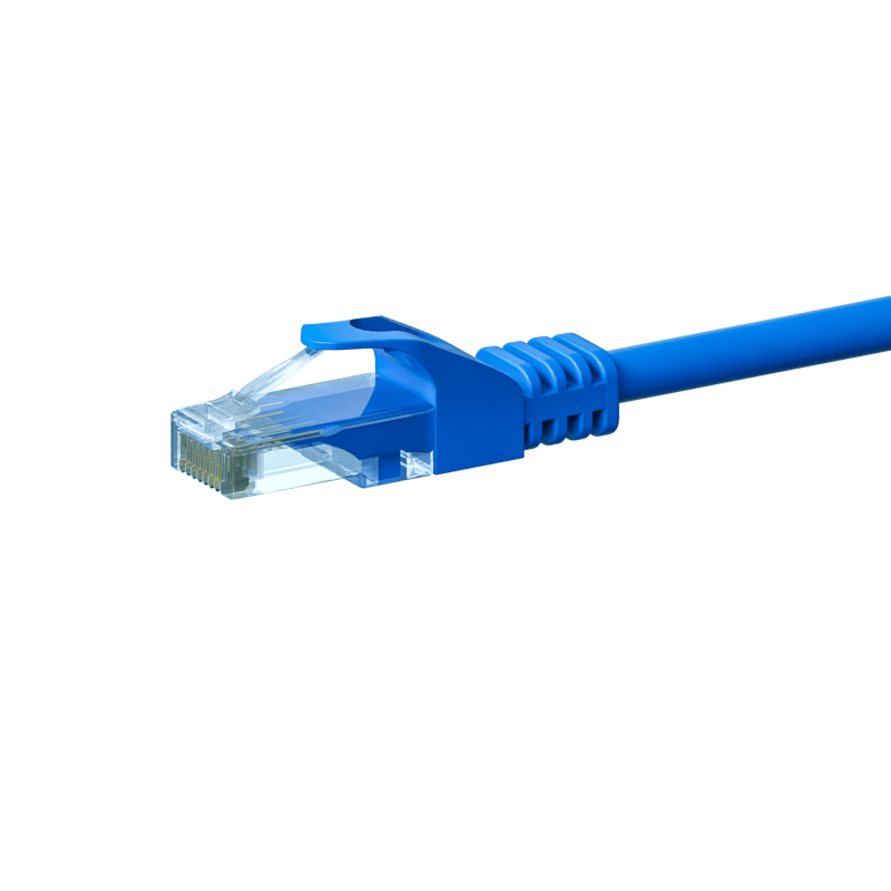 Kabel krosowy UTP CAT6 20m niebieski - CCA